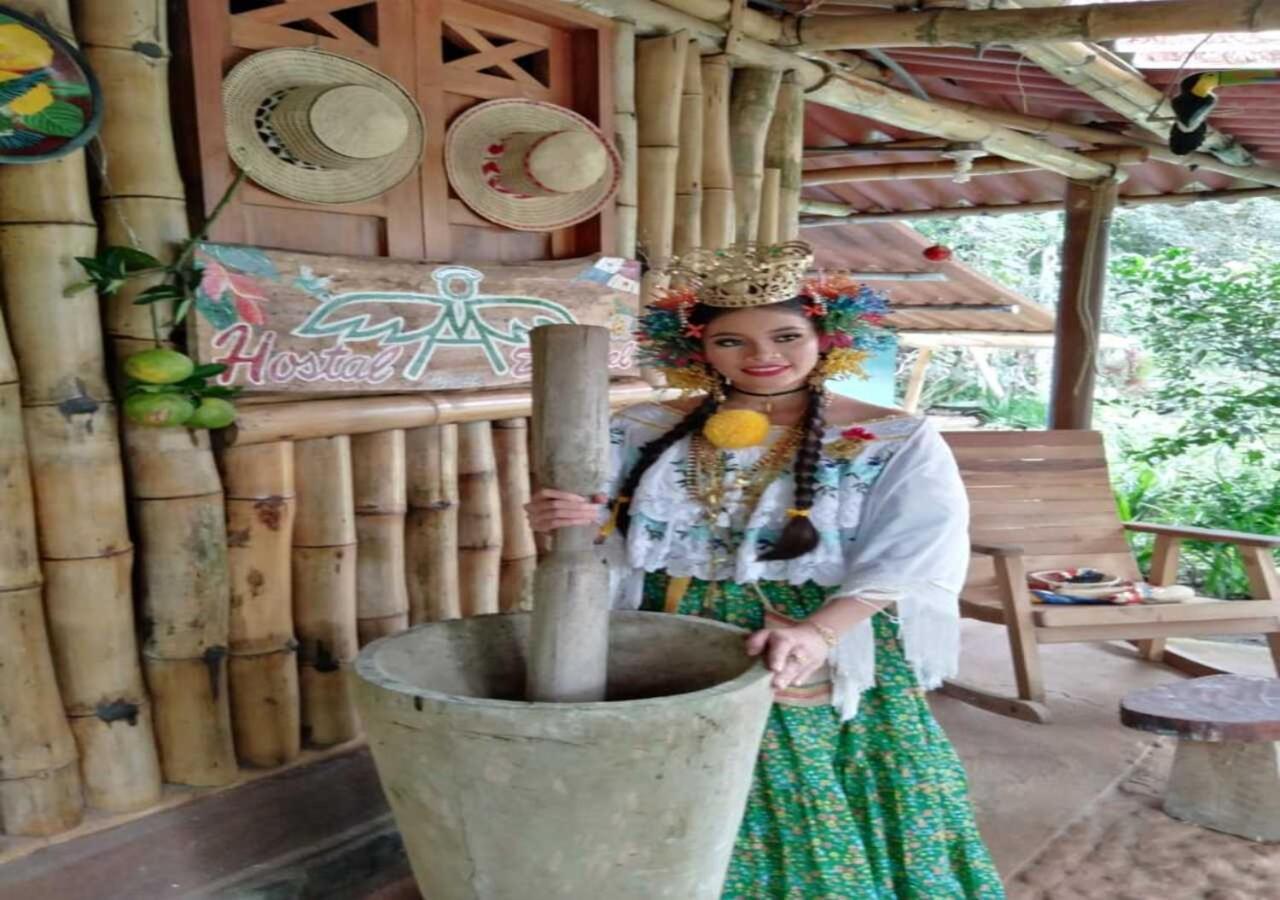 Hostal Familiar El Angel Panama B&B Pajonal Arriba Kültér fotó